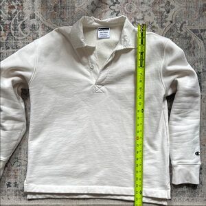 Todd Snyder White Polo Shirt with Long Sleeves